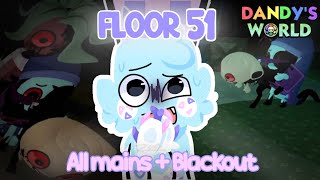 Goob Run Floors 4451  All Mains  Blackout  New Shelly Map  Dandys World [upl. by Eugnimod]