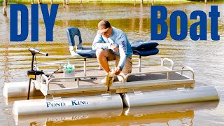 DIY Pontoon Boat for the Bass Pond [upl. by Stefania]