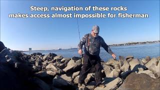 Jacksonville fishing Mayport Little Jetties Park [upl. by Hada]