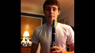 How to Gliss on a clarinetRhapsody in Blue [upl. by Akalam]