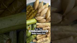 How To Core Kousa Stuffed Zucchini Middle Eastern Style [upl. by Magda226]