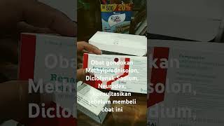 Obat gondokangondongan methylprednisolon diclofenac sodium neurodex [upl. by Lee]