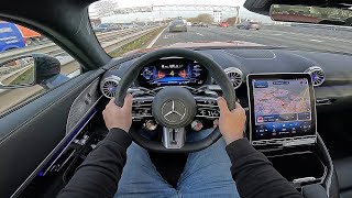 THE NEW MERCEDES AMG GT 63 TEST DRIVE [upl. by Noivax]