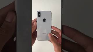 Refurbished IPHONE X QUICK UNBOXING [upl. by Imoian]