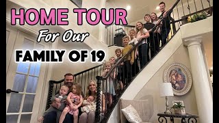 Home Tour For Our Family of 19 [upl. by Melone819]