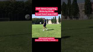 45 times juggling little by little Last best was 230 [upl. by Ingham771]