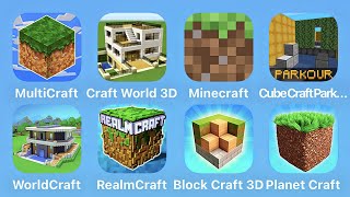 MultiCraft Craft World 3D Minecraft Cube Craft Parkour WorldCraft Realmcraft Block Craft 3D [upl. by Ancilin13]