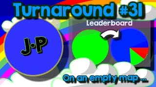 Agario team mode Turnaround 31 on an empty map [upl. by Caddric986]