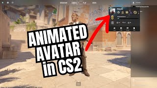 How to Get Animated Avatar in CS2  Live Profile Picture in CounterStrike 2 cs2 [upl. by Blondy]