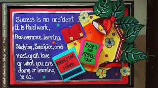 success bulletin board bulletin board ideas for examination inspirational notice board idea [upl. by Rossy923]