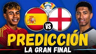 ESPAÑA vs INGLATERRA • Final de la Euro 2024 • Previa Predicción y Pronóstico [upl. by Llehsem]