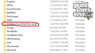 No SocialClub Folder GTA 5 save files Location new [upl. by Dobb750]