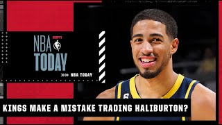 Did the Kings make the wrong decision trading Tyrese Haliburton  NBA Today [upl. by Notsyrb18]