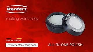 Usage of Renfert all in One Polishing Kit  Buy from dentcareshopcom [upl. by Luahs]