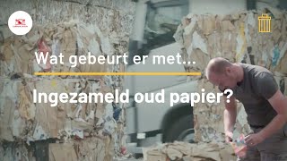 Wat gebeurt er met ingezameld oud papier [upl. by Tenaej]