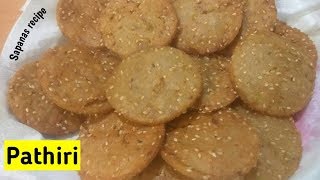 How to make rice pathiri rice pathiri  kerala pathiri  malabar pathiri  ari pathiri [upl. by Youngran]