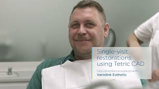 Singlevisit restorations using Tetric CAD [upl. by Azerila]