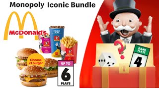 McDonald’s Monopoly Iconic Bundles [upl. by Jolie]