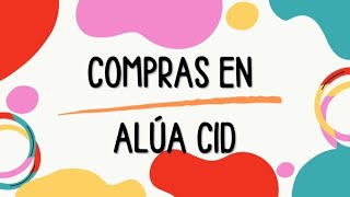 🛍️ HAUL ALÚA CID 🛍️ haul scrapbooking unboxing compras comprasonline scrapbook [upl. by Schramke]