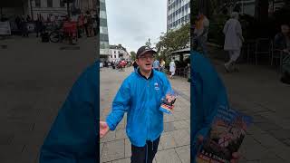 25052024 Hamburg  Bergedorf  Alte Holstenstraße  AfD Infostand [upl. by Zadoc]