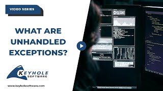 What are Unhandled Exceptions [upl. by Aissac]