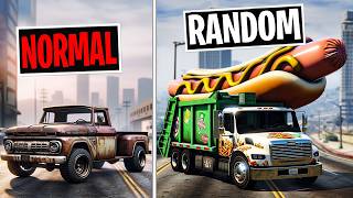 everytime I CRASH my TRUCK gets RANDOMIZED GTA 5 RP [upl. by Jat]