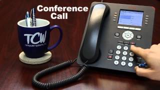 Avaya 9611G Phone Tutorial [upl. by Airbmac]