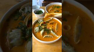 RED dumpling CURRY by PlantYou explore food shorts fyp [upl. by Alliuqet]