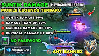 UPDATE ‼️ SCRIPT DAMAGE MOBILE LEGENDS TERBARU 2024  DAMAGE UP  RANK BOOSTER ML [upl. by Cirone]