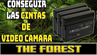 The Forest  ¿Cómo conseguir las cintas de VideoCamara  Guía [upl. by Airotkiv]