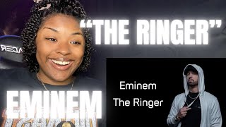 First Time Hearing quotThe Ringerquot Eminem REACTION  FLAWLESS EXECUTION [upl. by Leatri]