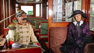 120 Jahre Wuppertaler Schwebebahn  Der Kaiser fährt erneut Kaiserwagen  24102020 [upl. by Saltsman]