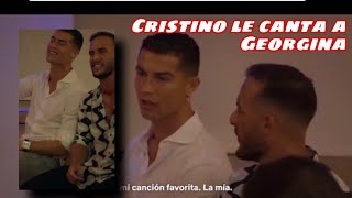 Cristiano Ronaldo Cantando  E Agora  NininhoVaz Dices que me amas pero te escapas de aqui [upl. by Ransome631]