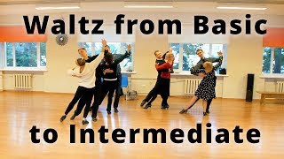 Workshop  Waltz from Basic to Intermediate  Dance Exercises Steps and Tips [upl. by Nnewg]