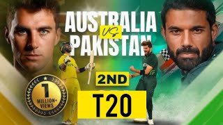 PAK VS AUS  2ND T20i 1 ST INNINGS [upl. by Spencer]