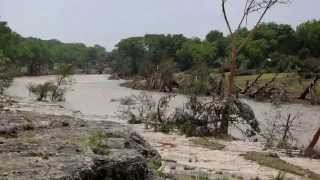 Day 2 Wimberley 2015 Memorial Weekend Flood [upl. by Aipotu]