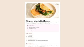 Recipe Page  Frontend Mentor Challenge HTML amp CSS [upl. by Ellehcer]