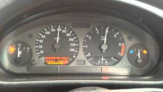 Instrument cluster test BMW E36 [upl. by Cnut707]