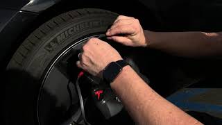 Rim Saver Installation Video from RPM TESLA [upl. by Pena]