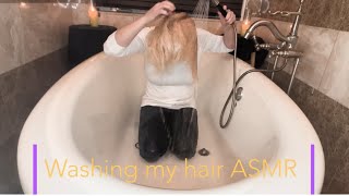 Washing my hair ASMR [upl. by Nedaj]