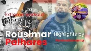 Disqualified Rousimar Palhares  extreme workout [upl. by Shanan]