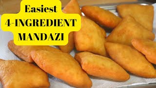 How to Make Mandazi with Just 4 Ingredients the Easiest Way Kenyan Mandazi Recipe on a budget [upl. by Seldon468]