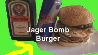 JAGERBOMB BURGER RECIPE [upl. by Gambrell]