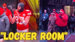 AndyRied his Wife and Travis Kelce move towards Locker room after WIN against Dolphin [upl. by Otina]