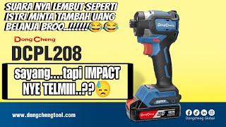 Impact driver dongceng dcpl 208 udah kaya RoboCop [upl. by Garihc145]