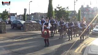 Killeen Pipe Band  Armagh District LOL No 5 Orange Service 2022 [upl. by Fidelis474]