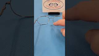 Nose Pad Arm Repair on Eyeglasses [upl. by Notserp]