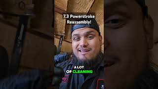 73 Powerstroke Reassembly  STP Diesel  Wwwstpdieselcom [upl. by Amikay]