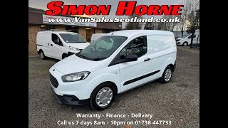 Ford Courier Van for sale 2021 71 15 TDCi only 25000 miles vansalesscotland [upl. by Nabalas243]