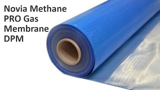 Novia Methane PRO Membrane Highspec Gas Barrier DPM [upl. by Nybor]